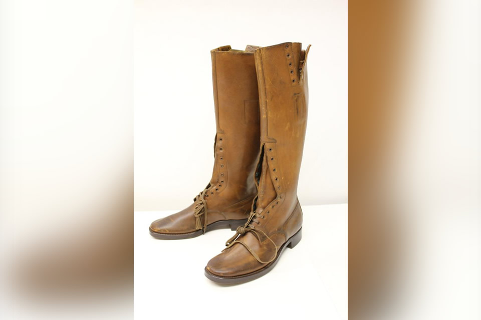 WWI Officer's Riding Boots (Standard Sample)