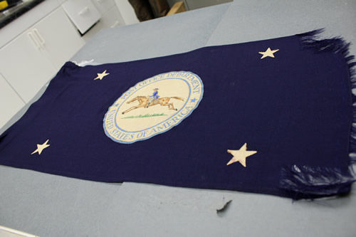 Postmaster General Flag View 3