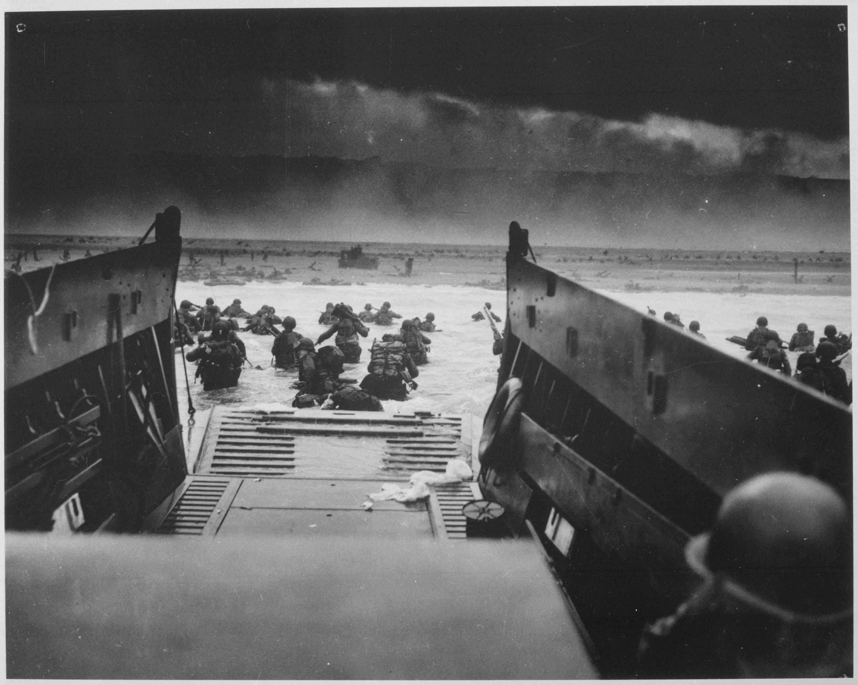 WWII D-Day Omaha Beach