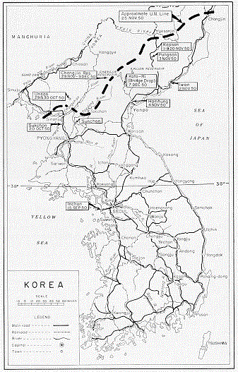 Map of Korea
