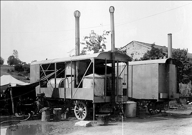 A Field Laundry Unit from World War I.