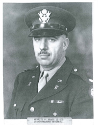 Military portrait photo of Lieutenant Colonel Pratt.