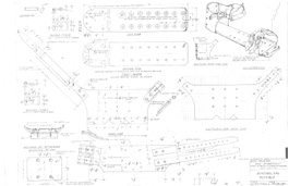 Specification drawing of Binding, Ski, Flexible.