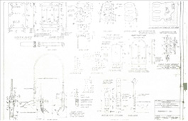 Specification drawing of Bindings, Ski.