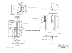 Specification drawing for the “Opener, Can, Folding”
