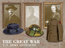 Cover image showing 3 protraits lined up with an artifact in front of each one.